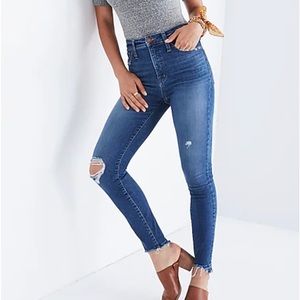 Madewell jeans size 27 curvy hi rise skinny cut!